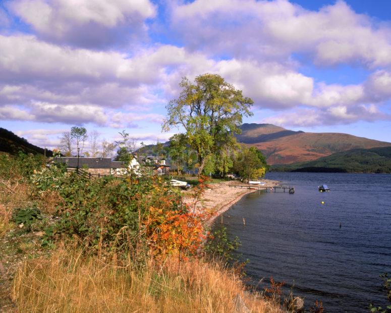 Loch Lomond And Ben Lomond From North Of Luss