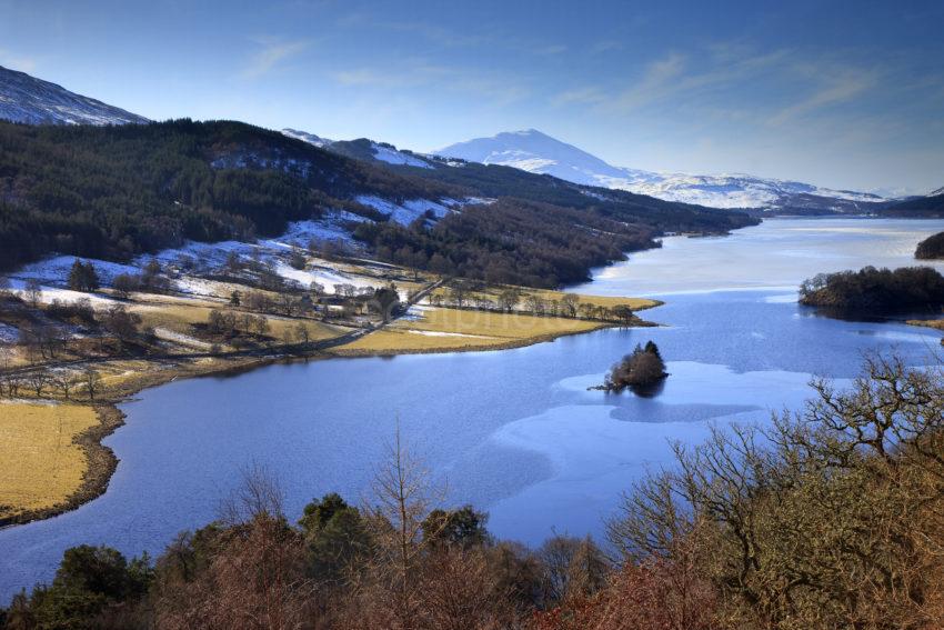 Snow Loch Tummel Witerr View