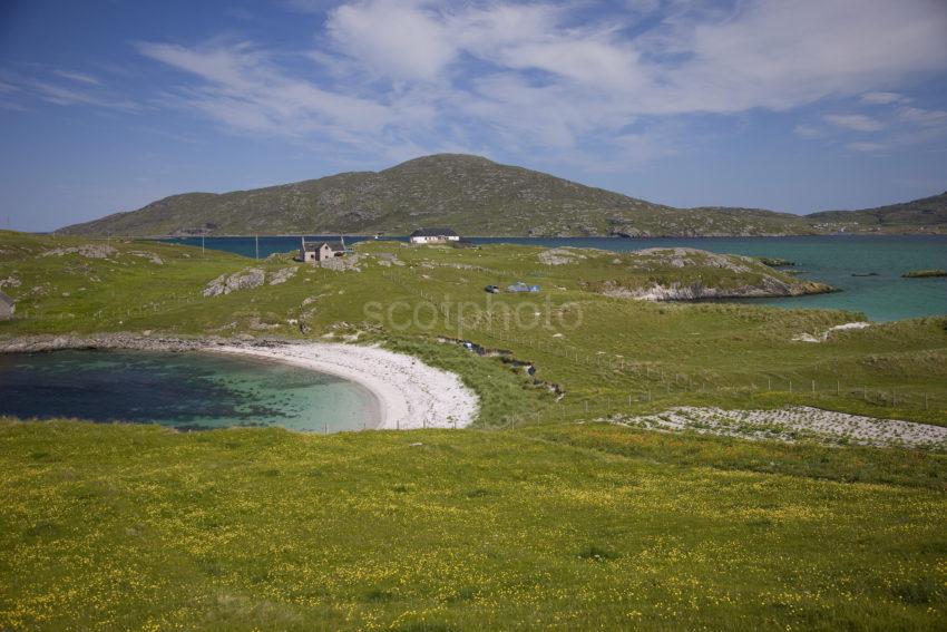 Twin Bays On Island Of Vatersay