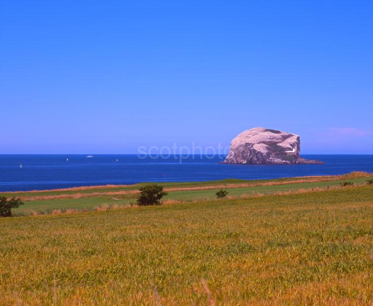 View Towards Bass Rock North Berwick East Lothian