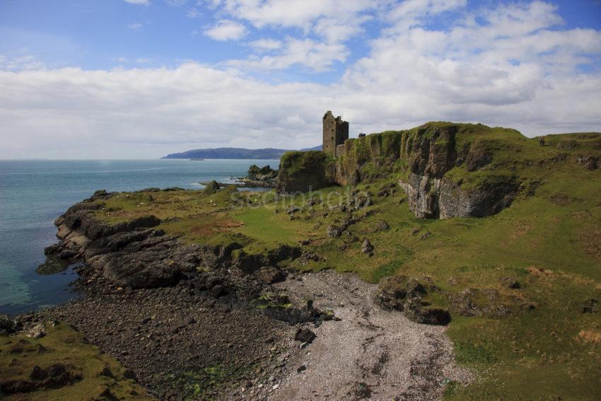 Gylen Castle South Kerrera Coastline