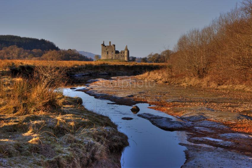 0I5D0107 Sunrise At Kilchurn Castle