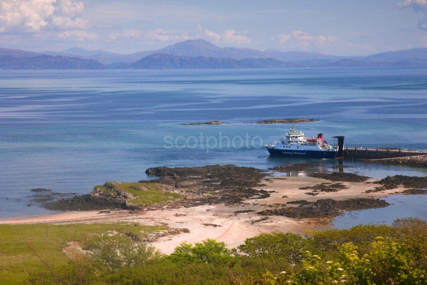 MV Loch Nevis At Eigg