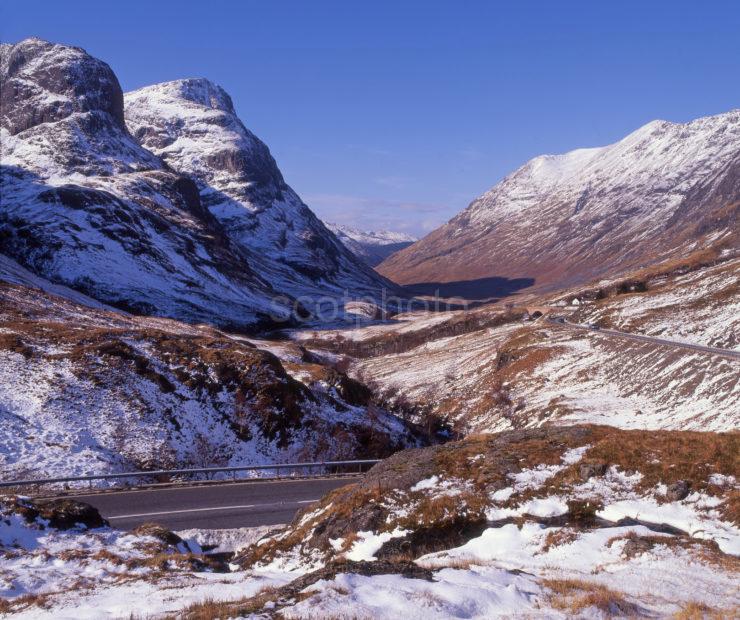 Winter In Glencoe West Highlands