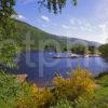Peaceful Summer Scene On Loch Oich Amongst Fine Scenery In The Great Glen Highlands