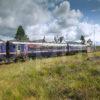 Sprinter At Currour Station West Highland Line