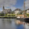 PANORAMIC OYSTER SMACK ARDRISHAIG CANAL BASIN