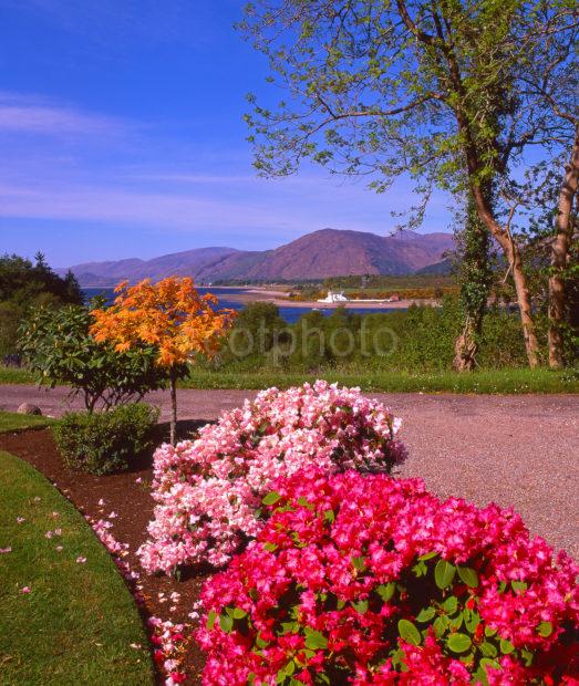 Dramatic Colourful Scene Towards The Corran Sound And Ardgour From South Corran Lochaber West Highlands