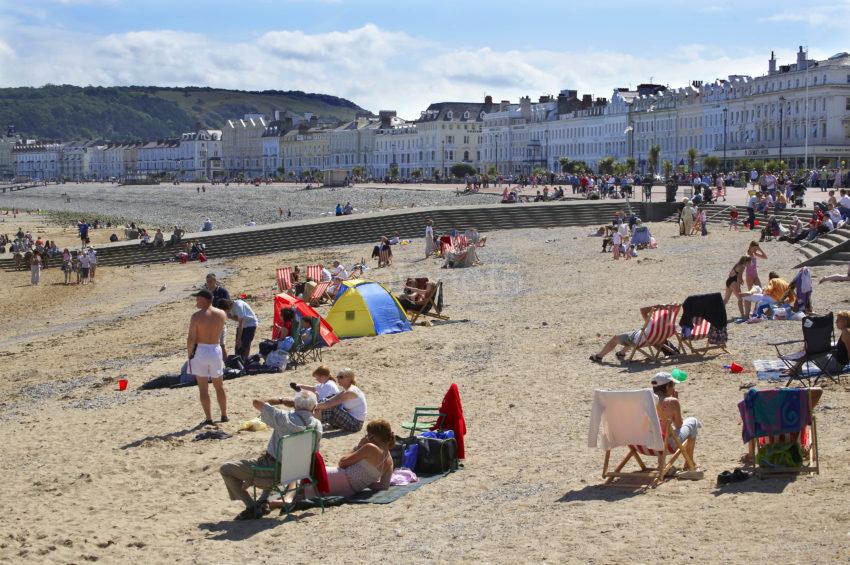 Beach Scene Llandudno