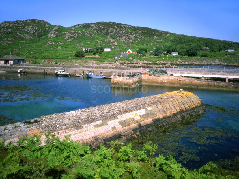 Scalasaig Harbour And Pier Colonsay