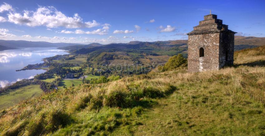 0I5D6037 WACHTOWER ON DUNNA CUIACHE INVERARAY ARGYLL