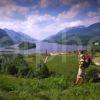 47mb Hiker Above Loch Shiel Glenfinnan