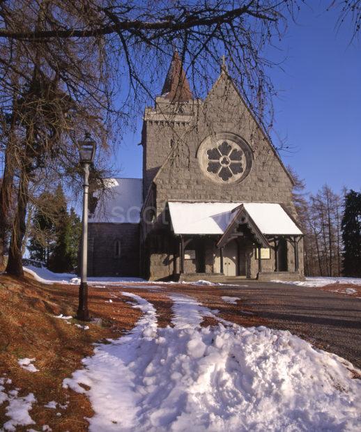 Crathie Church Near Balmoral Royal Deeside Aberdeenshire