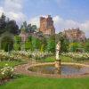 Beautiful Landscaped Gardens At Drummond Castle Near Crieff Perthshire