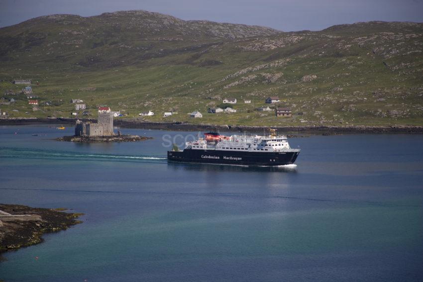 The Clansman Departs Castlebay Island Of BARRA