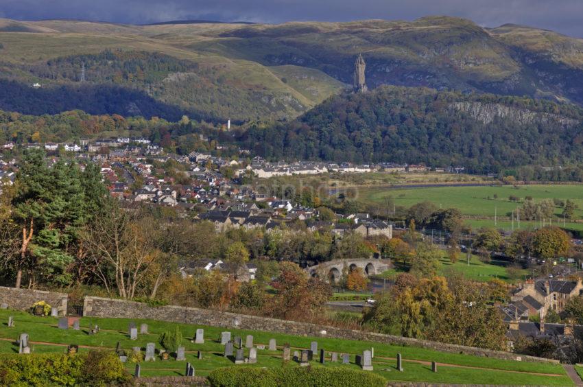 0I5D0398 From Battlements Of Stirling Castle