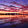 SUNSET OVER MULL FROM CONNEL