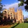 Evening Light On Ruins Of Melrose Abbey Scottish Borders