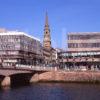 Inverness Town Centre And River Ness Highlands