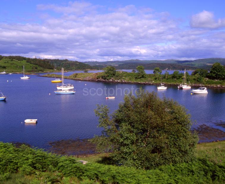 Yachts In Tayvallich