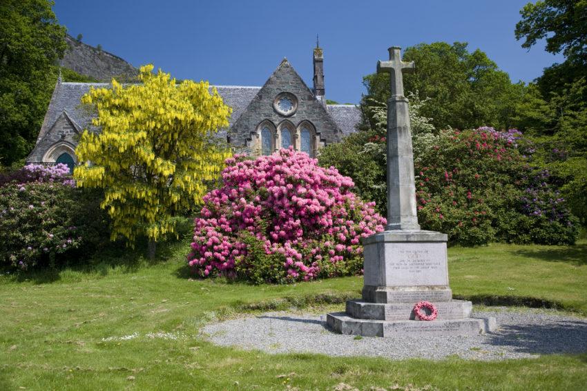 WY3Q9978 Aberfoyle Church Trossachs