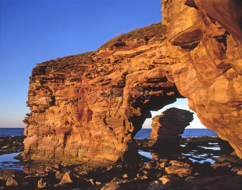 Untitled 23 Torness Sandstone Sea Arch East Lothian