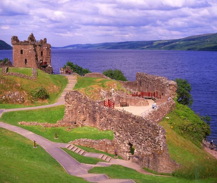 Summer Urquhart Castle Loch Ness