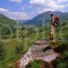 Hiker Glenfinnan Viaduct