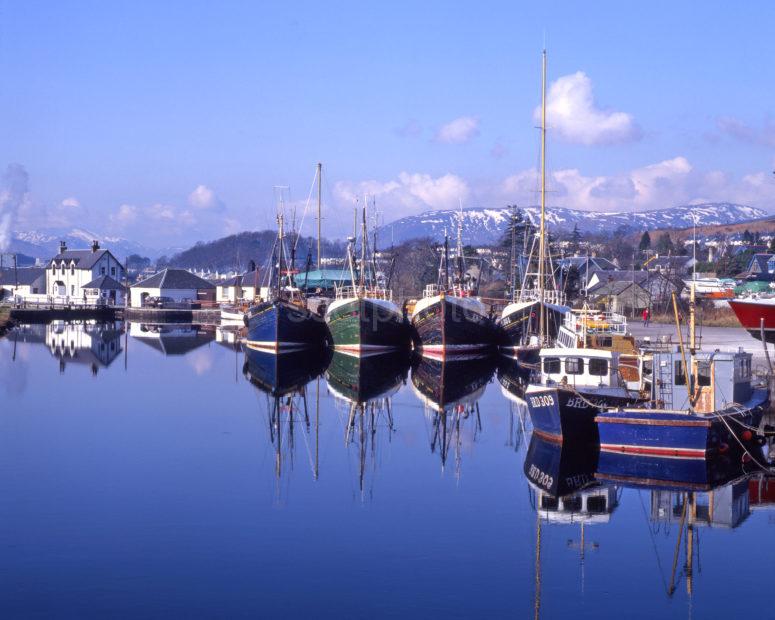 Corpach Basin On The Cal Canal Near Fort William