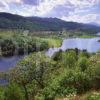 Springtime View Overlooking Loch Tummel As Seen From Queens View Perthshire