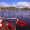 Summer View From Campbeltown Harbour Looking Northwards Kintyre Argyll