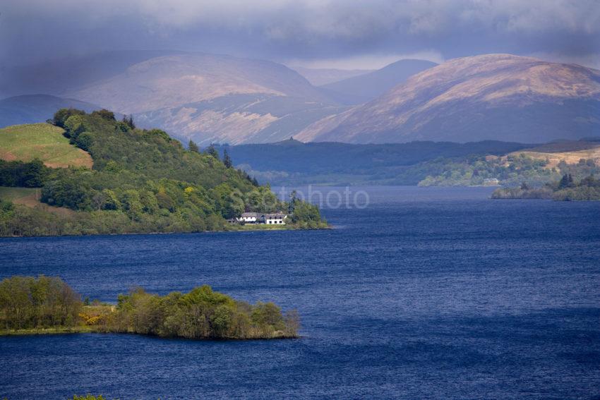 WY3Q9941 Dramatic Lighting Looking NE Loch Awe