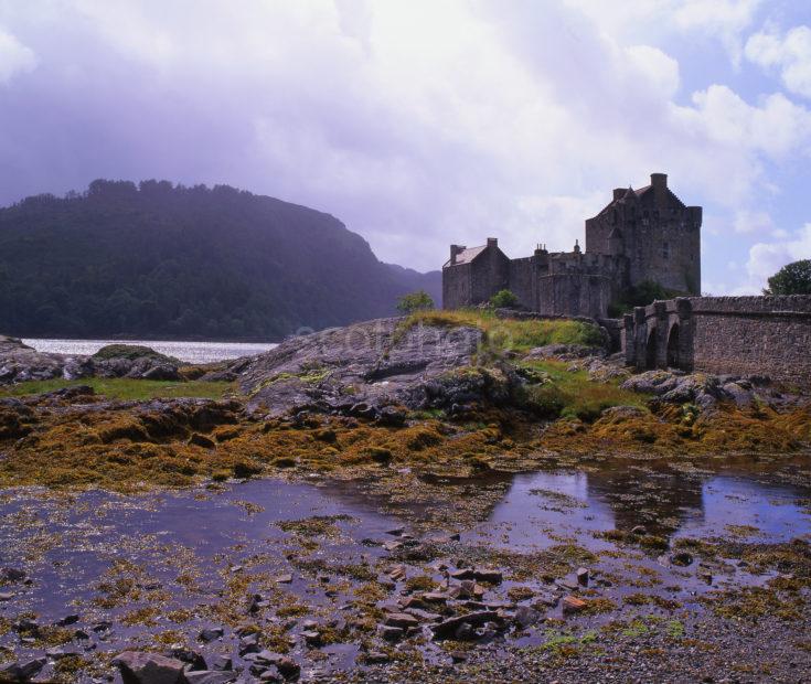 Eilean Donan Casdtle Moody Light