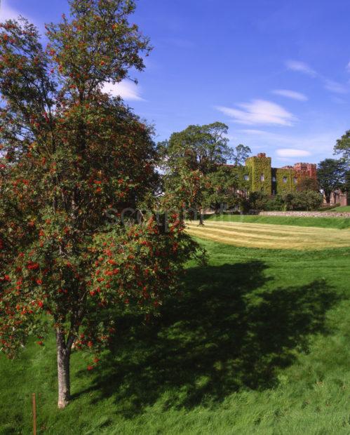 Autumn View Of Scone Palace Nr Perth 1803 Robert Bruce Crowned 1306