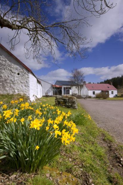 0I5D8331 Auchindrain Historic Farming Village By Furnace Argyll