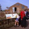 Scene In Chester Zoo Giraffe House Cheshire