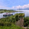 133A0259 MV Isle Of Mull From Dunollie Castle Portrait