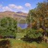 Magnificent Autumn Colours On The South Side Of Loch Tay With Ben Lawers In View Perthshire