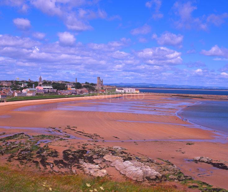 St Andrews From Across The Sands To The South East Neuk Fife Scotland