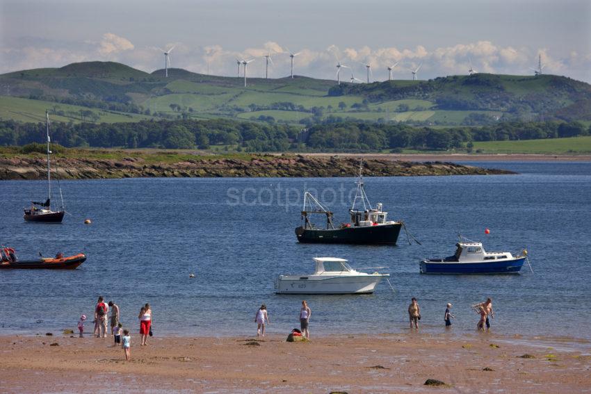 Millport Sands Towards Mainland Isle Of Cumbrae