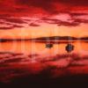 Panoramic Sunset Over The Firth Of Lorne Argyll