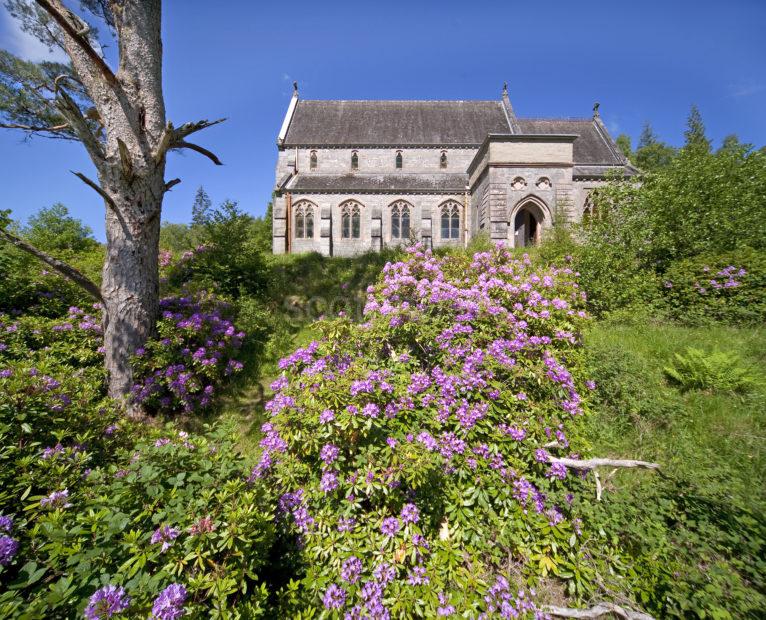 Glenfinnan Church In Spring Lochaber