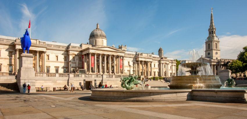 Panoramic Of National Gallery London
