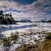 Snow Scene Loch Laggan