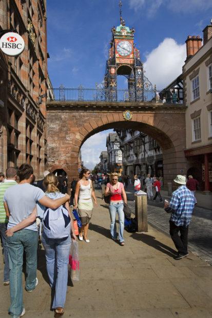 Eastgate Busy Shopping Area