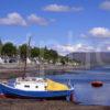 Loch Carron Village From Shore Of Loch Carron Wester Ross