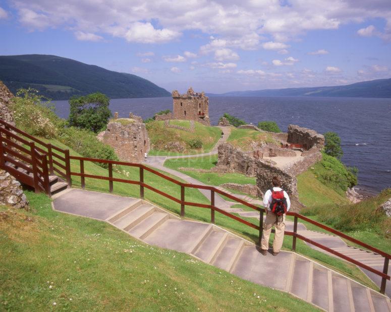 Urquhart Castle With Tony