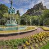 0I5D8756 Castle From Refurbished Fountain Edinburgh 2018