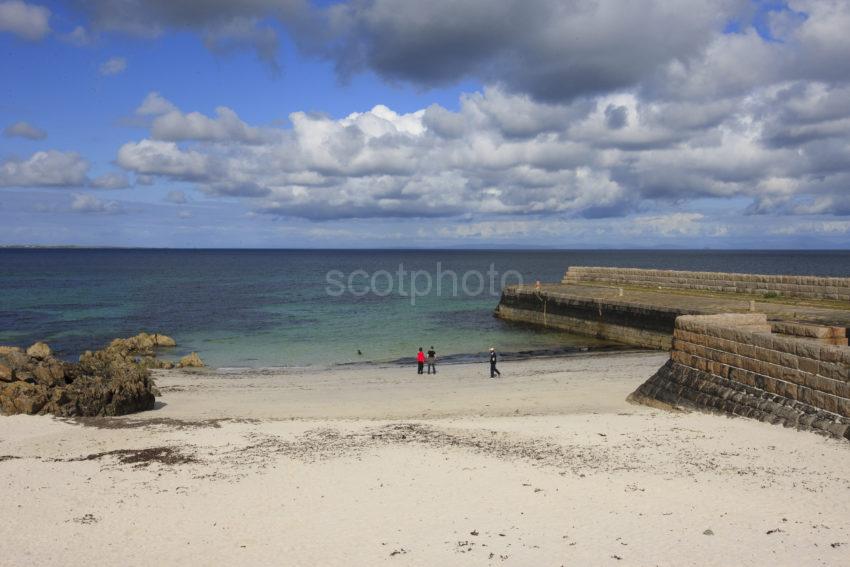 Hynish Harbour Tiree