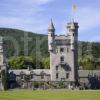 0I5D0079 F Balmoral Castle From Front Lawn Royal Deeside Baronial Style